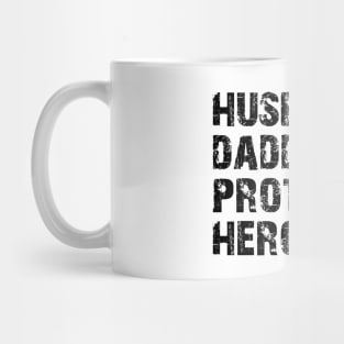 Husband Daddy Protector Hero Mug